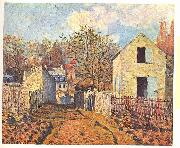 Dorf von Voisins Alfred Sisley